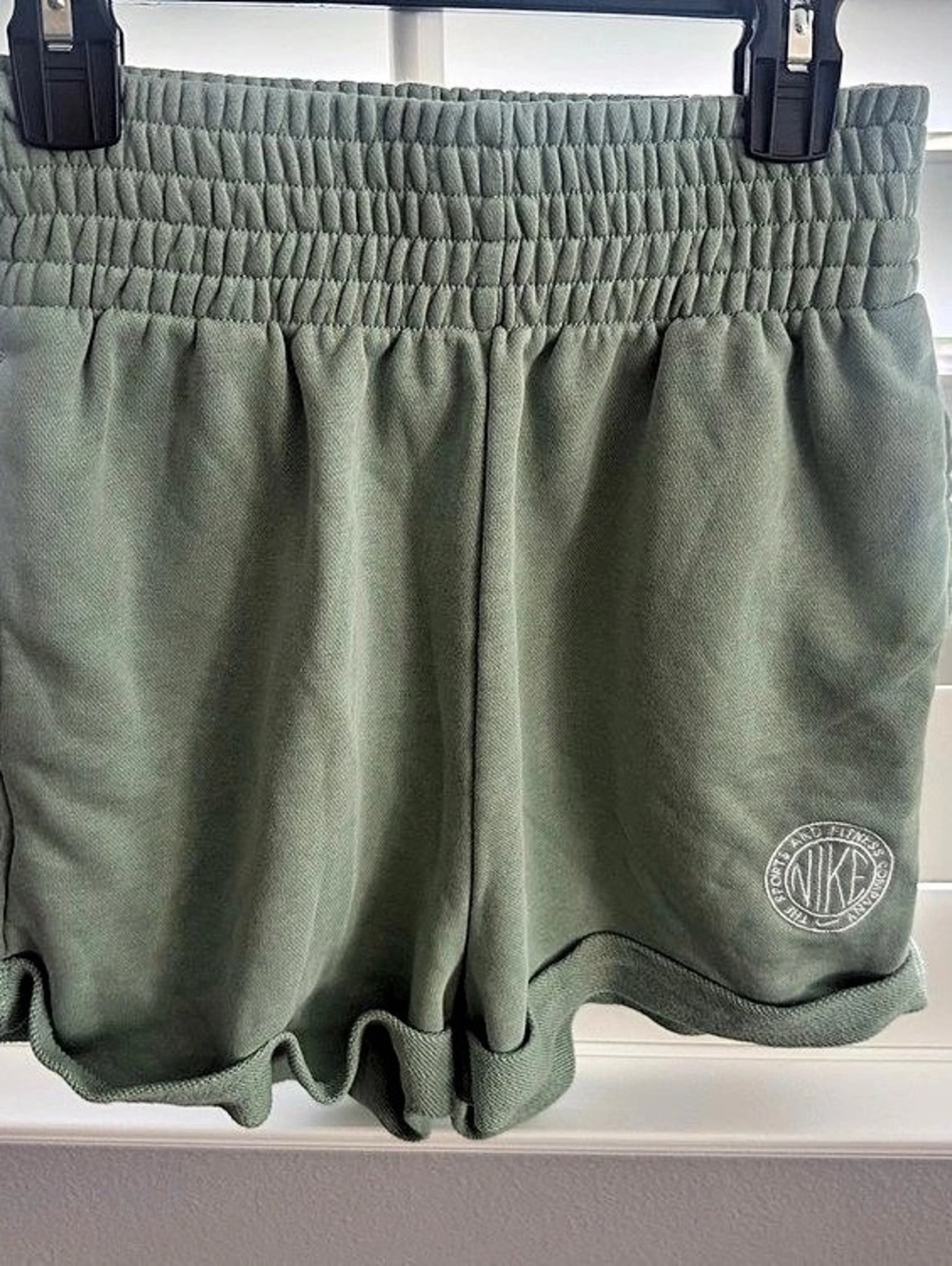 Nike Sportswear Fleece Shorts - The Sports and Fitness Company Green Athletic